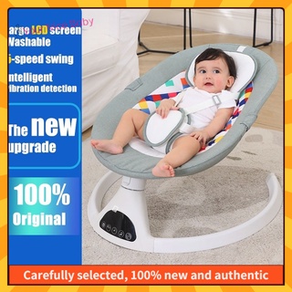 Baby Smart Electric Rocking Chair Baby Cradle Rocking Chair Bluetooth Music Newborn Gift Nice Baby