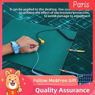 【PREMIUM QUALITY】 [Wholesale Price] Electrostatic Discharge Desktop Anti Static Wrist Strap Ground