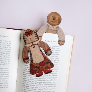 Papemelroti Animals Buddy Bookmark | Book Accessories | Novelty Gift