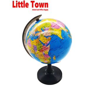 World Map Globe Rotating Map Educational Learning Geography 14.2 CM