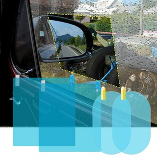 2 Pieces/Set Car Side Window Protective Film Anti Fog Membrane Anti-glare Waterproof Rainproof C DAX (6)