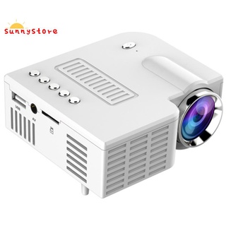 PAPi Mini Portable Projector 500LM Home Theater Cinema Multimedia LED Video Projector Support USB∪