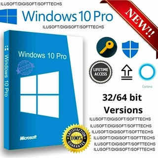 Windows 10 Pro/Home/Educ/ProN Physical Key Cards .IncaseGrab