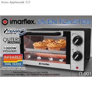 ☽✼Imarflex Oven Toaster 9L IT-901