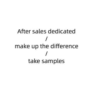 After sales dedicated / make up the difference