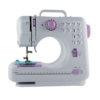 12-Stitch Sewing Machine With Sewing Kits Portable Electric Sewing Machine Handmade Tools (1)