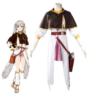 Anime Black Clover Costume Girls Noell Silva Cosplay Costumes Dress WIg Suits Halloween Carnival