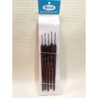 Nylon Outliner Brush Set / Detailed Brush Set (5pcs/set)