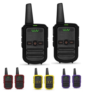 2pcs WLN KD-C52 MINI Handheld Transceiver KD C52 Two Way Radio Ham Radio Station Walkie Talkie for