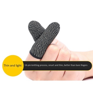 finger joystickmobiles▥♚10 Pair Mobile Game Controller Finger Sleeve Anti-Sweat Reusable Sweatproof