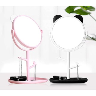 Desktop desktop makeup mirror bedroom princess mirror makeup mirror home vanity mirror dormitory student folding mirror (1)
