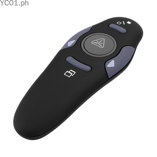 Wireless Presenter with Red Laser Pointers Pen USB RF Remote Control Page Turning PPT Powerpoint Presentation