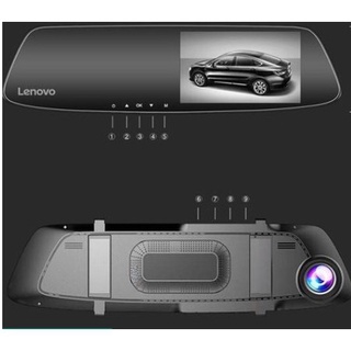 ۩Camera V3 Plus 1080P HD Rearview Mirror Dual Lens IPS DVR Touch Screen Car Dash Camera