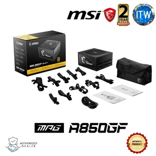 MSI MAG A850GF 850W GOLD FLLY MODULAR PSU (306-7ZP012-CE0)