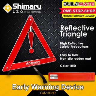 PROMAN | SHIMARU Safety Car Reflective Early Warning Device Triangle EWD Yellow | Red •BUILDMATE•