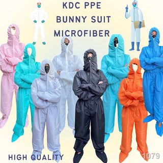 Sports & Outdoor Apparels۞﹍✶PPE Bunny Suit Overalls Hazmat Microfiber Washable by KDC
