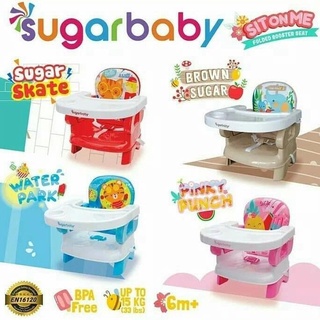 Sugar Baby - Folding Booster Seat / Baby Dining Chair / Baby Feeding Set
