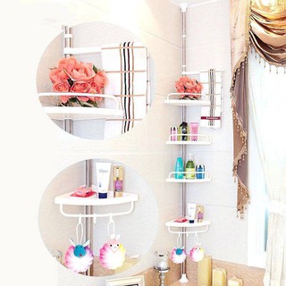 Celina Home Textiles Adjustable Bathroom Multi Corner Shelf Shower Organizer AS95 (3)