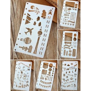 love*Bullet Journal Stencil Plastic Planner DIY Craft Drawing Template Diary Decor