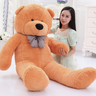 （60/80/100/120/140/160/180CM）Bear plush toy super Teddy doll stuffed toy bear ragdoll big hug bear pillow to send girl (5)