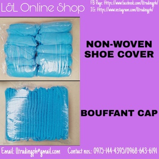Shoe Cover and Bouffant Cap Non Woven
