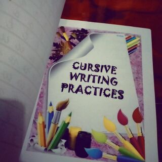 Cursive writing workbook for Young Learners