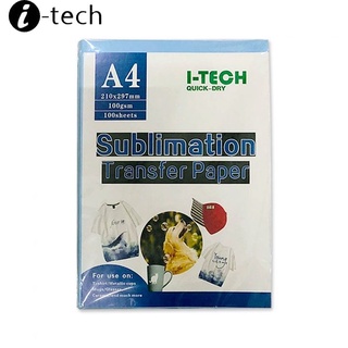 i-Tech Sublimation Paper Quick Dry (Blue Back)