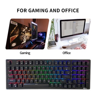 [New] Royal Kludge RK98 Hot-swappable Bluetooth/2.4G/Wired Tri-mode 98keys RGB Backlit RK Switch Wireless Mechanical Gaming Keyboard For Windows Mac (4)