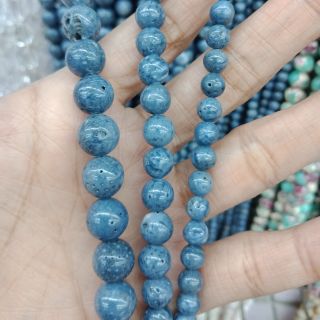 Blue Coral Stone Semi precious