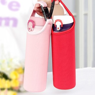 ❀◄﹊500ML Cloth Thermos Cup Bag Water Bottles Cover Sleeve Carrier Warm Heat Insulation Water handle