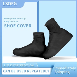 Women Shoes◑™☊[Buy 1 get 1 free] rainproof and waterproof silicone shoe covers, rain boots/covers, o