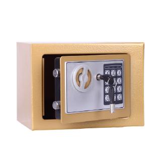 Cash box/ Portable money secret Security safe box lock metal