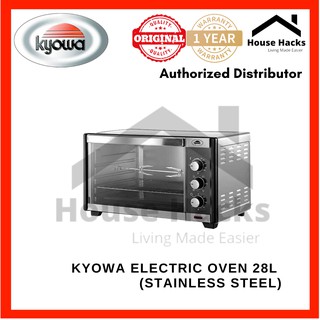 Kyowa Electric Oven with Rotisserie 28L (Stainless Steel) KW-3330 (House Hacks)