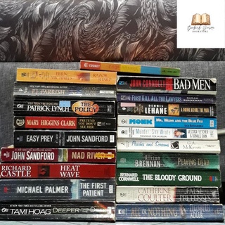 【Ready Stock】❉❈☃BOOKSALE: Preloved Pocketbook Mystery/Action/Thriller/Suspense Books from Various Au