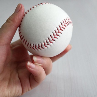 9" Handmade Baseballs PVC Upper Rubber Inner Soft Baseball Balls Softball Ball Training Exercise Bas