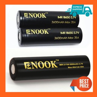 Enook Vape Battery Xtar 18650 21700 LEGIT