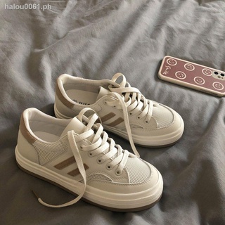ready stock✉❄2021 new spring and autumn hot style small white shoes female ins street fashion trendy shoes students all-match ulzzang board shoes casual shoes