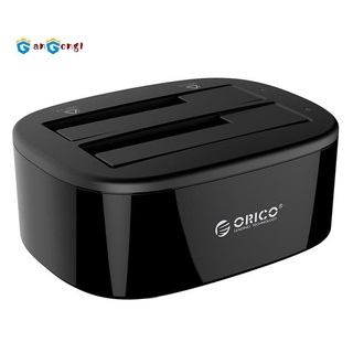 gTKi ORICO 6228US3 3.5 Inch Dual Bay USB 3.0 To Sata Hdd Ssd Case Docking Station Hard Drive Tool Fr