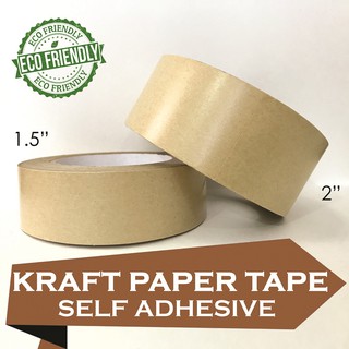 Kraft Tape Self Adhesive Paper Tape - Eco Friendly