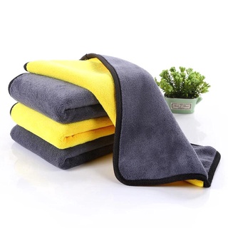 Microfiber thick towel home car cleaning cloth super absorbent wash towel