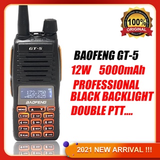 2021 BAOFENG Walkie Talkie GT-5 Two Way Radio Comunicador 10KM High Power Portable Dual PTT Radios (1)