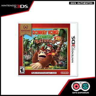 3DS Games Donkey Kong Country Returns