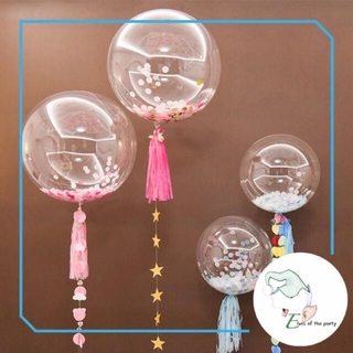 Clear Transparent Round Balloons / Bobo Balloon | Transparent clear bubble balloon (1)