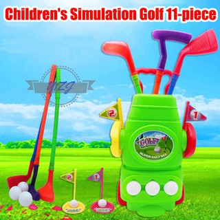 Kids Golf Club Set with Golf Sticks Sports Toys Kit Physical Mental Development for Boys Girls