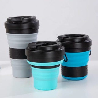 LOCAL SHIPMENT Travel Silicone Collapsible Cup 550ml