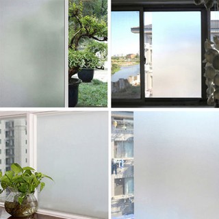 1 Roll Frost Privacy Frosted Bathroom Sticker Film Home Window Glass