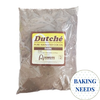 DUTCHE Pure Alkalized Cocoa Powder 500g DARK
