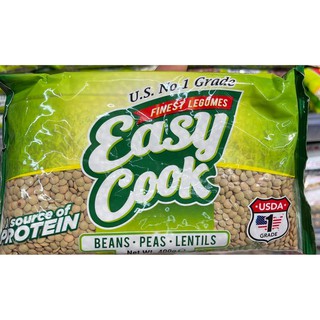EASY COOK U.S No.1 Grade LENTILS BEANS 400 grams