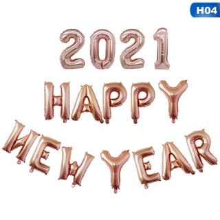 tranquillt 2021 Balloons Gold Silver Number Foil Helium Baloons Happy New Year Balloon Merry Christmas 2020 New Year Eve Party Decor Noel|Ballons &amp; Accessories (5)