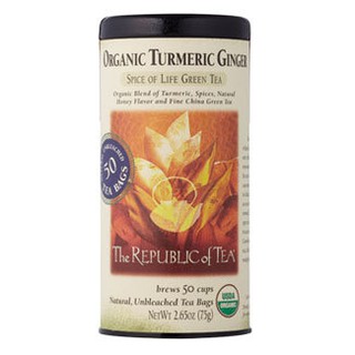organic The republic of tea turmeric ginger 50 tea bags
